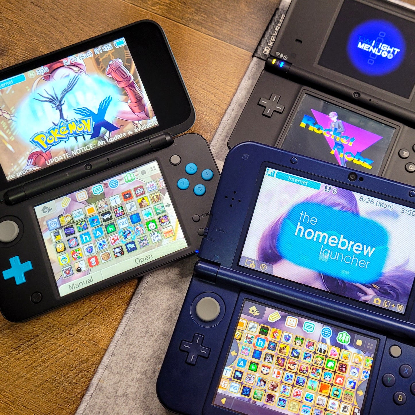 Nintendo DSi, 2DS, 3DS, and 3DS XL | Firmware & Storage Upgrade