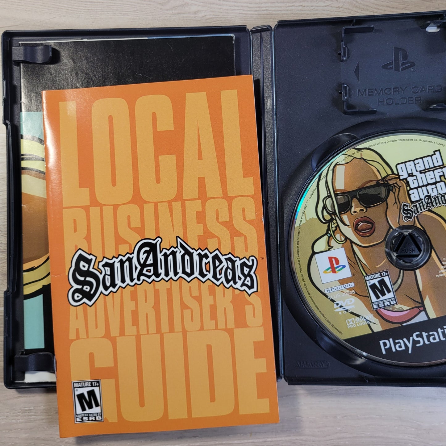 Grand Theft Auto: San Andreas - PlayStation 2 (Complete, Tested, & Clean)