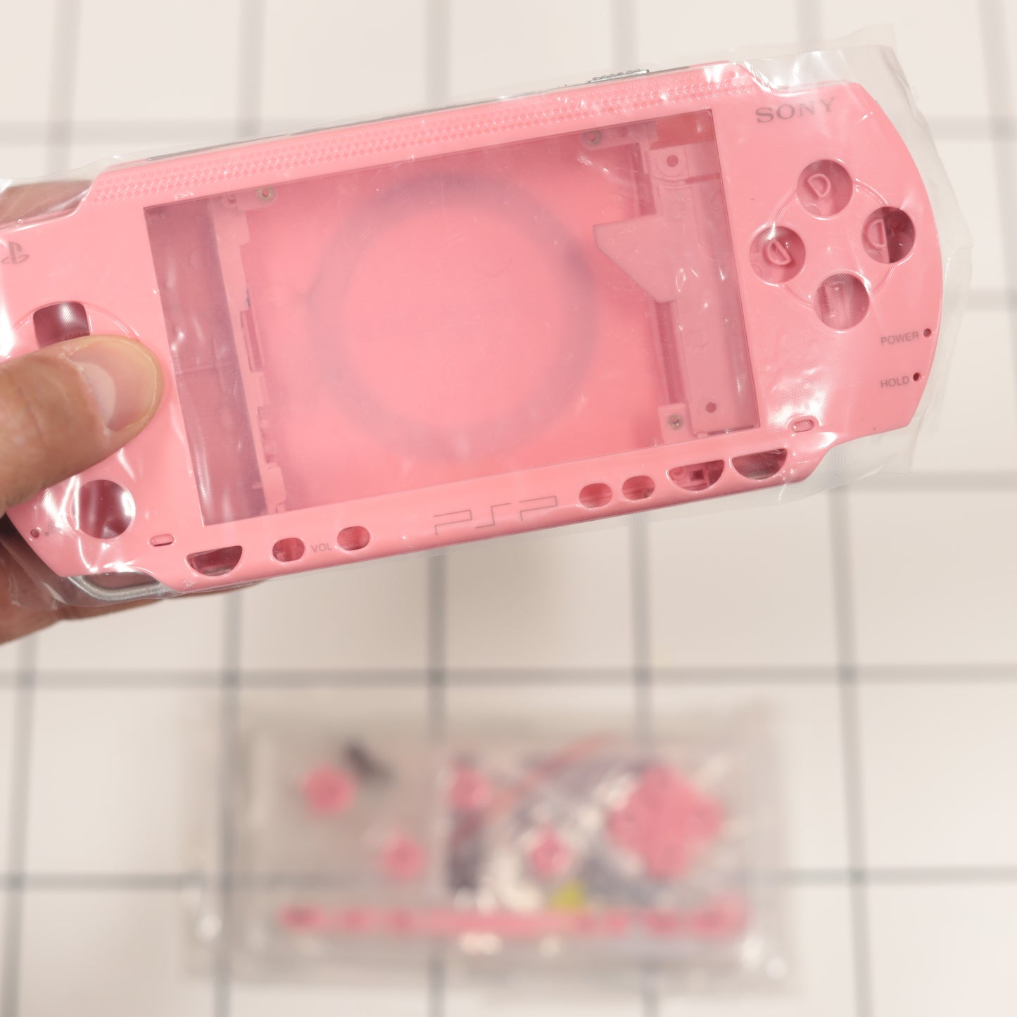 New PSP 1000 Pink Full Housing Shell Replacement Complete USA Ship🔥