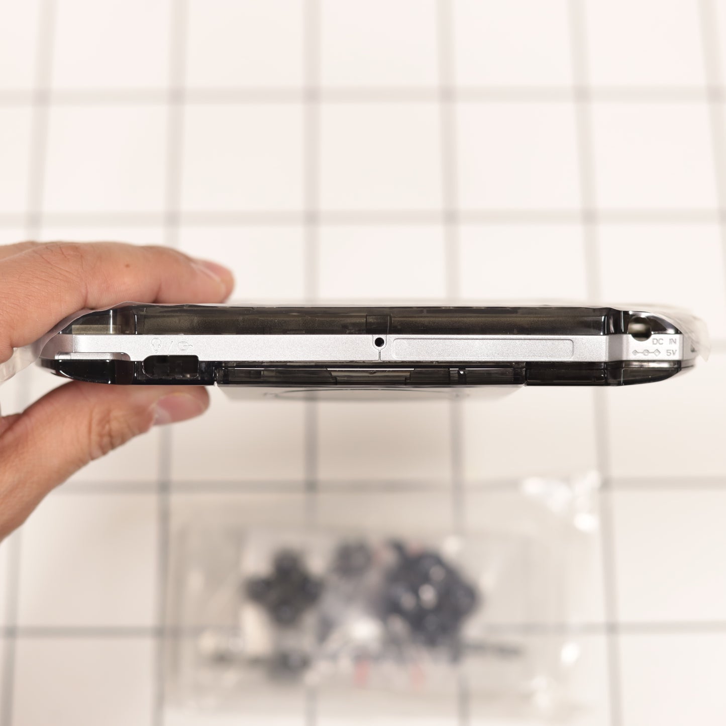 New PSP 3000 Black Clear Full Housing Shell Replacement Complete USA Ship🔥