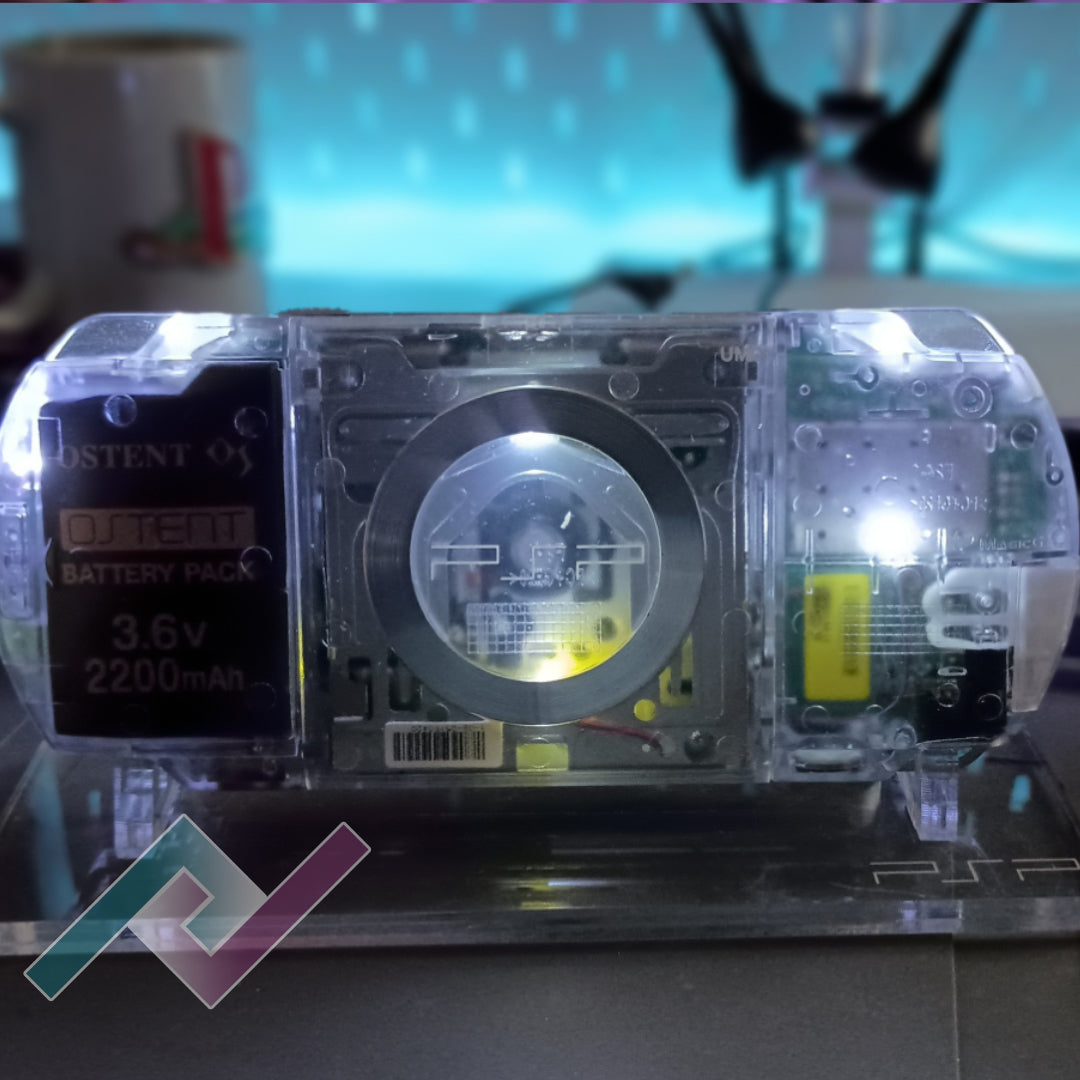 🎮 PSP Custom LED Mod (Sound Reactive)