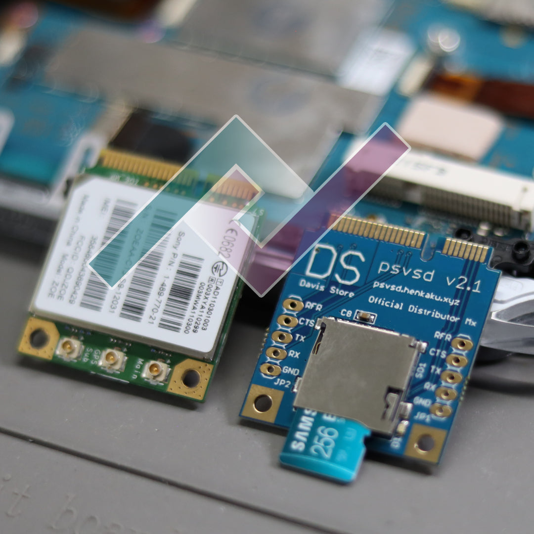 PSVSD Adapter Installation – PS Vita 3G Model Only