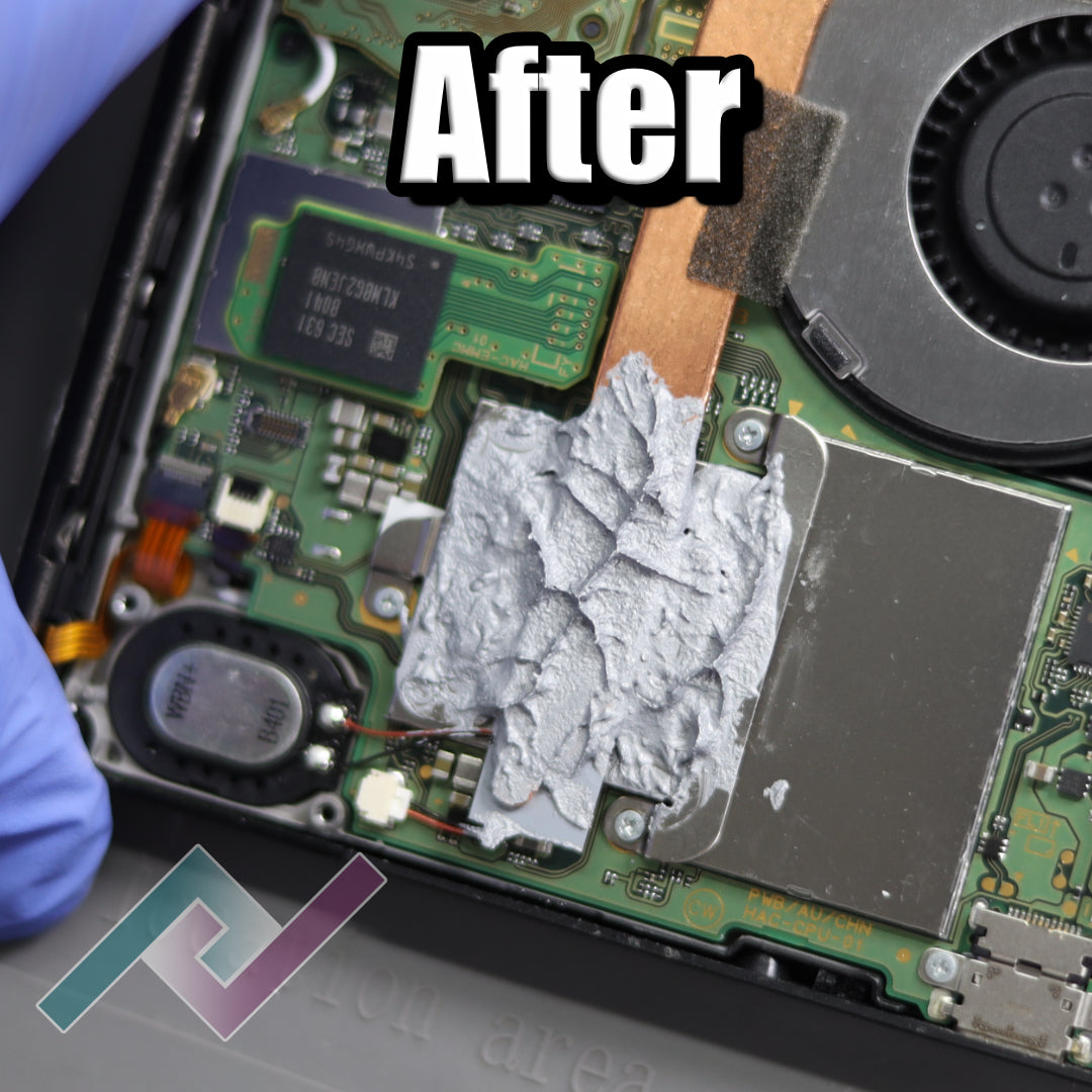 Nintendo Switch V1 Thermal Paste Replacement – (Mail-In Service)