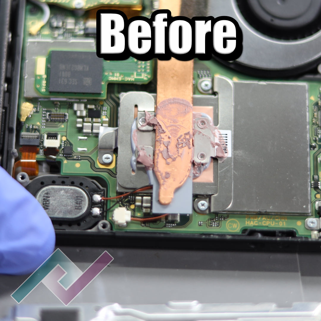Nintendo Switch V1 Thermal Paste Replacement – (Mail-In Service)
