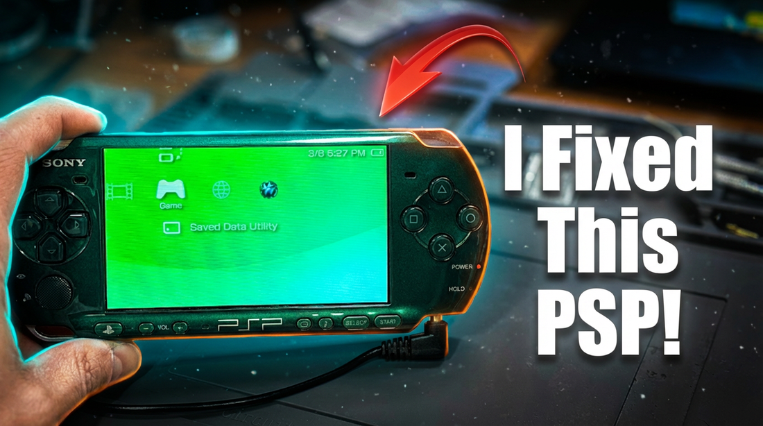 I Brought This PSP 3000 Back To Life in 2026 – Full Repair Breakdown