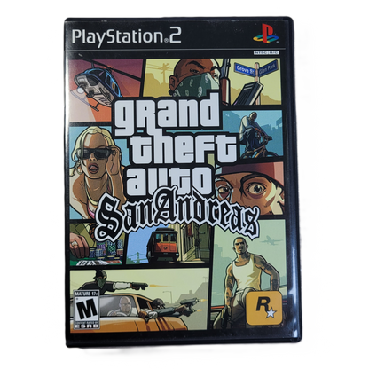 Grand Theft Auto: San Andreas - PlayStation 2 (Complete, Tested, & Clean)