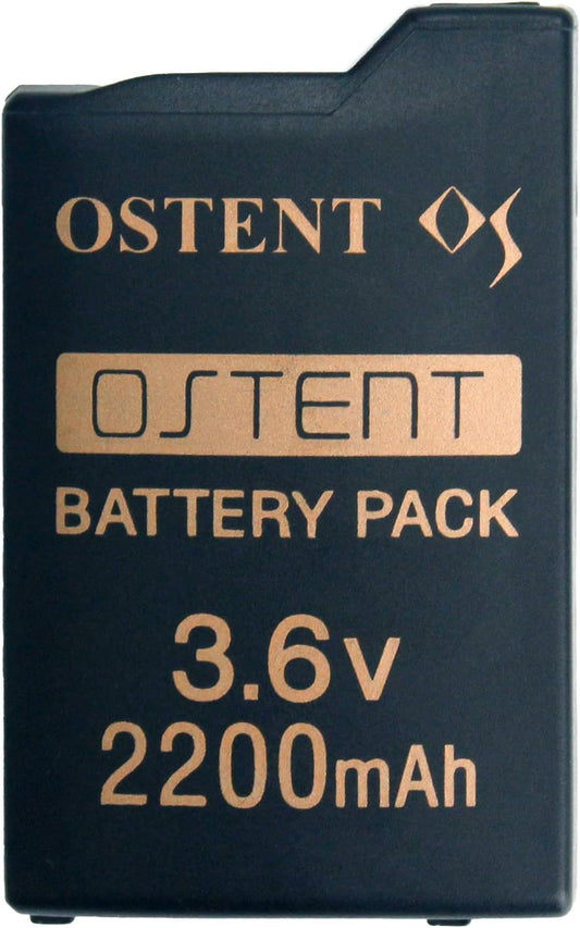 PSP 1000 High Capacity 2200mAh OSTENT Battery – Longer Playtime (Replacement Battery)