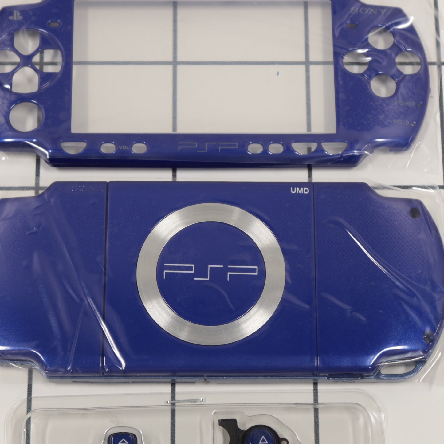 New PSP 2000 Shell Replacement Complete Blue USA Ship🔥