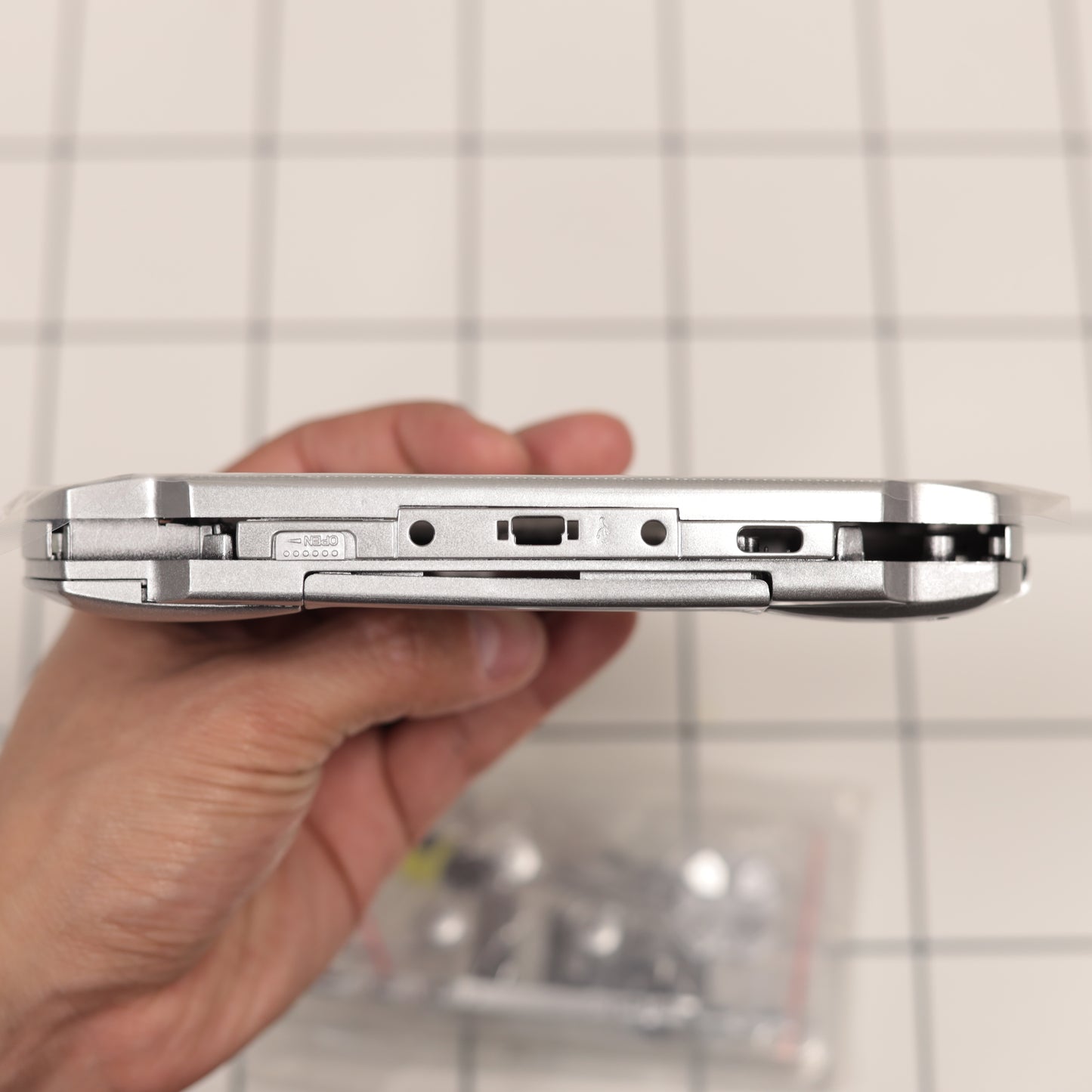 New PSP 1000 Full Housing Shell Replacement Complete Silver USA Ship🔥