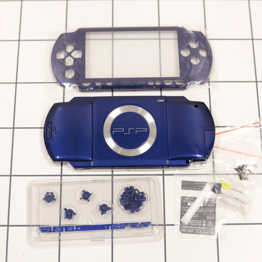 New PSP 1000 Blue Full Housing Shell Replacement Complete USA Ship🔥