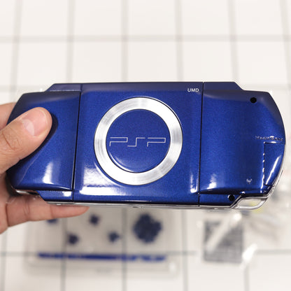 New PSP 1000 Blue Full Housing Shell Replacement Complete USA Ship🔥