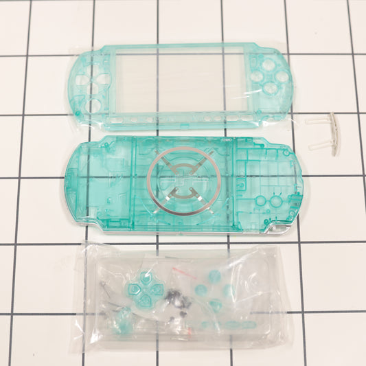 New PSP 3000 Green Clear Full Housing Shell Replacement Complete USA Ship🔥