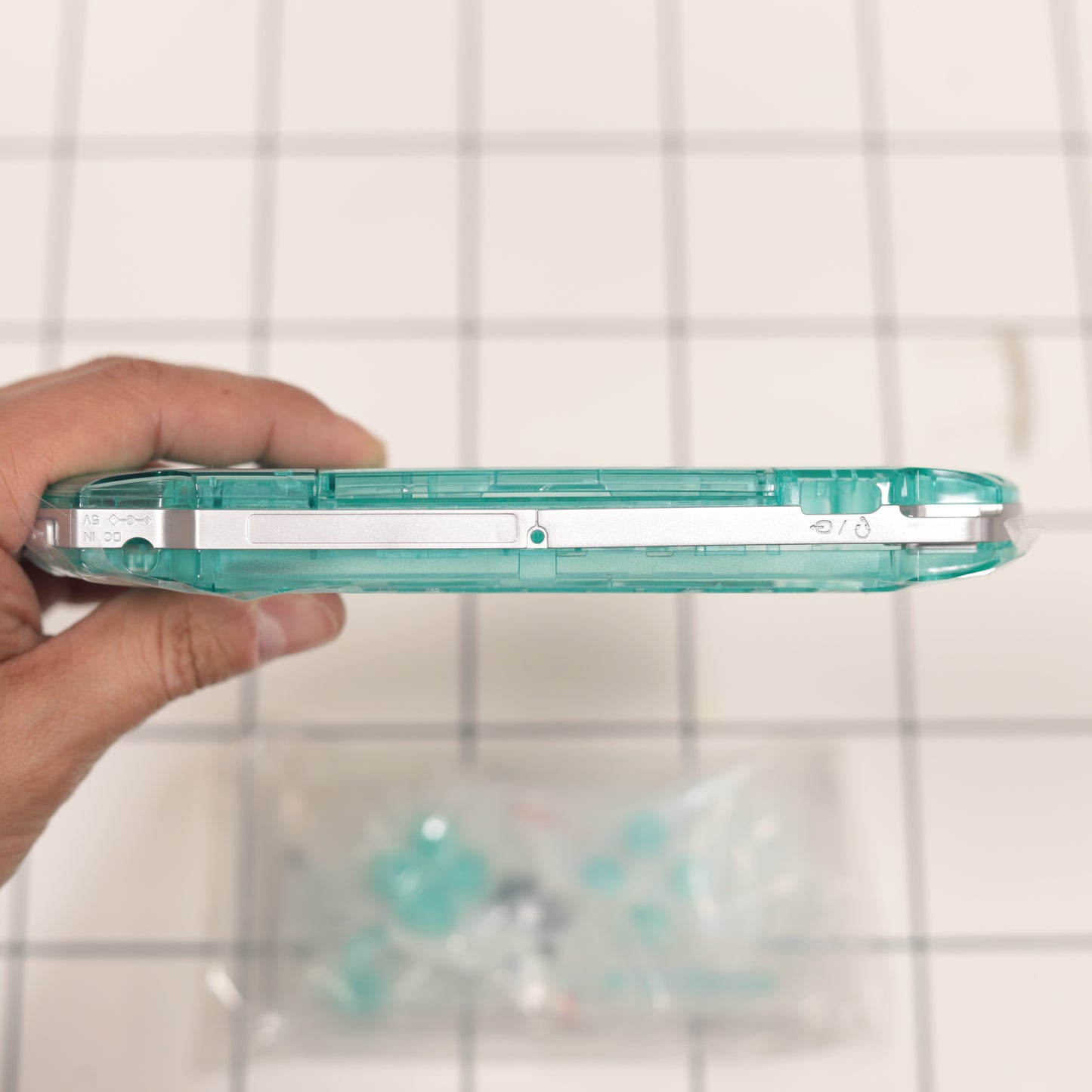 New PSP 3000 Green Clear Full Housing Shell Replacement Complete USA Ship🔥