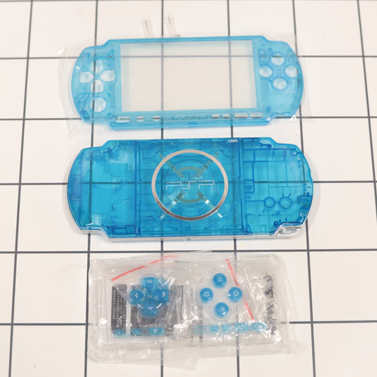 New PSP 3000 Blue Clear Full Housing Shell Replacement Complete USA Ship🔥 (Copy)