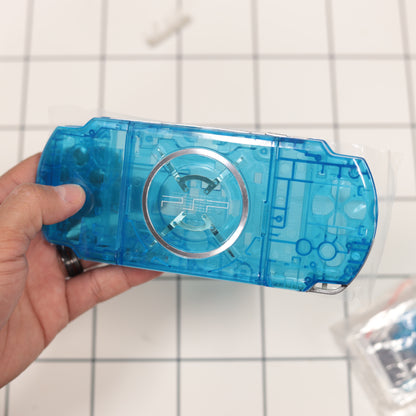 New PSP 3000 Blue Clear Full Housing Shell Replacement Complete USA Ship🔥 (Copy)