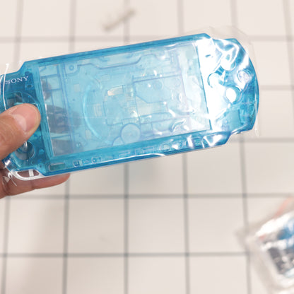 New PSP 3000 Blue Clear Full Housing Shell Replacement Complete USA Ship🔥 (Copy)