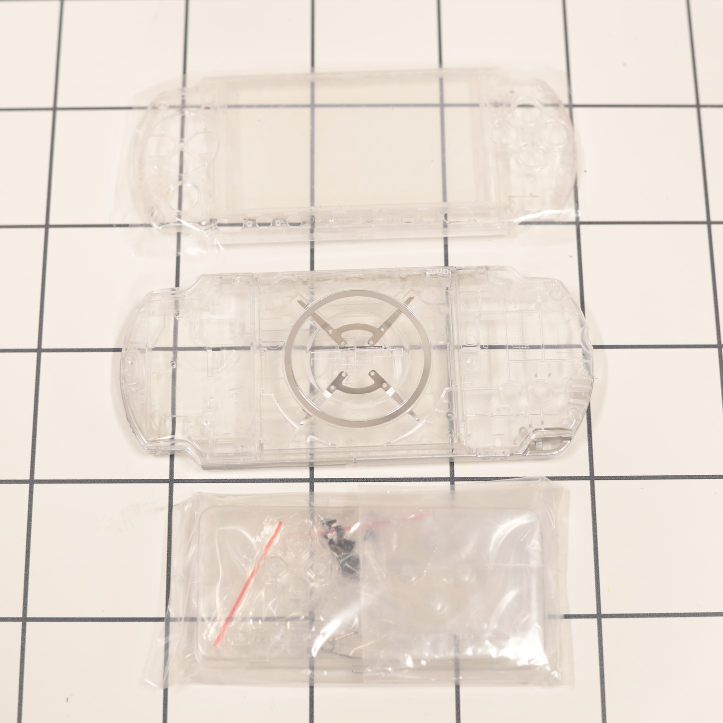 New PSP 3000 Clear Full Housing Shell Replacement Complete USA Ship🔥