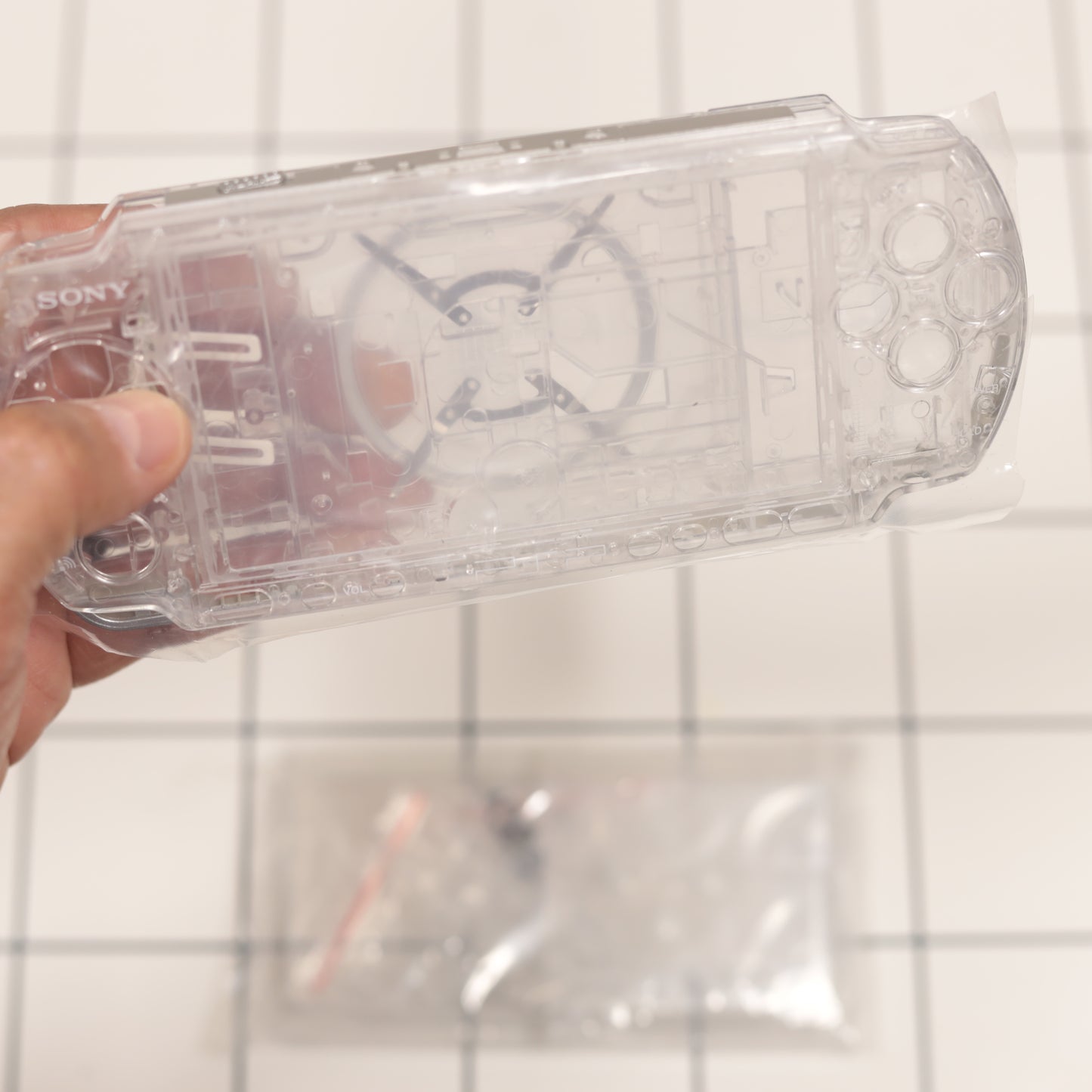 New PSP 3000 Clear Full Housing Shell Replacement Complete USA Ship🔥