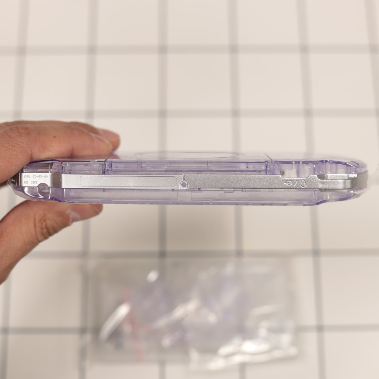 New PSP 3000 Purple Clear Full Housing Shell Replacement Complete USA Ship🔥