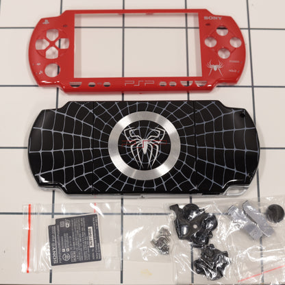 New PSP 2000 Spider-Man Full Housing Shell Replacement Complete USA Ship 🔥
