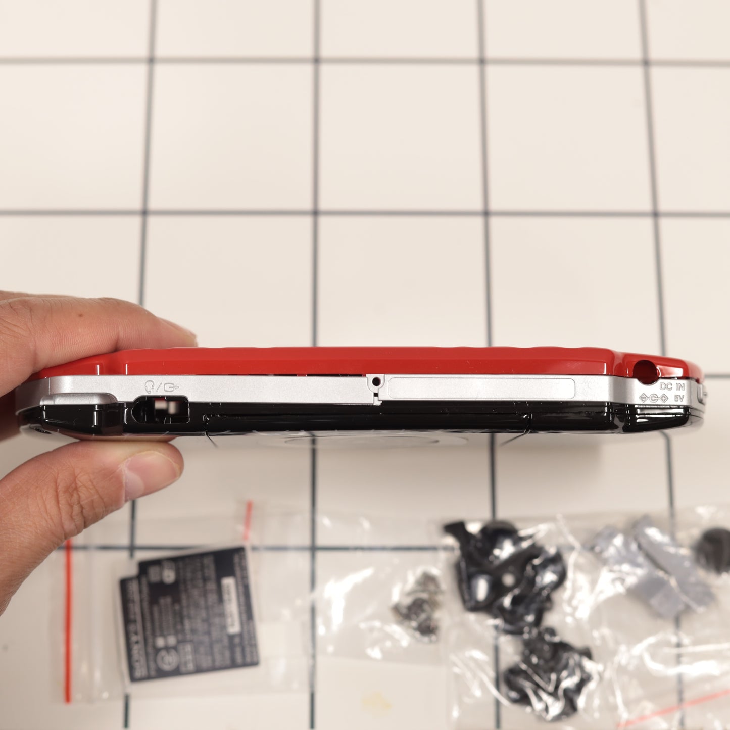 New PSP 2000 Spider-Man Full Housing Shell Replacement Complete USA Ship 🔥