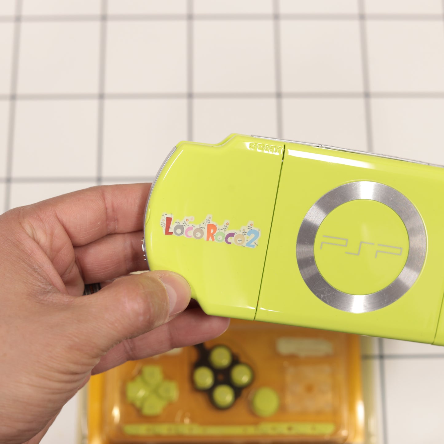 New PSP 2000 LocoRoco 2 Full Housing Shell Replacement Complete USA Ship 🔥