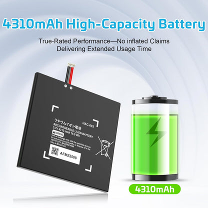 Nintendo Switch Battery Replacement – Extended Play Power (Mail-In Service) 🔋🎮