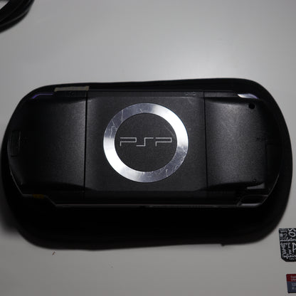 Custom PSP Bundle – LED Sound-Activated Trigger Mod + Memory Card Adapter + Accessories 🎮🔥