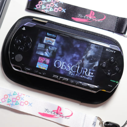 Custom PSP Bundle – LED Sound-Activated Trigger Mod + Memory Card Adapter + Accessories 🎮🔥