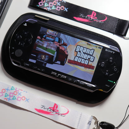 Custom PSP Bundle – LED Sound-Activated Trigger Mod + Memory Card Adapter + Accessories 🎮🔥