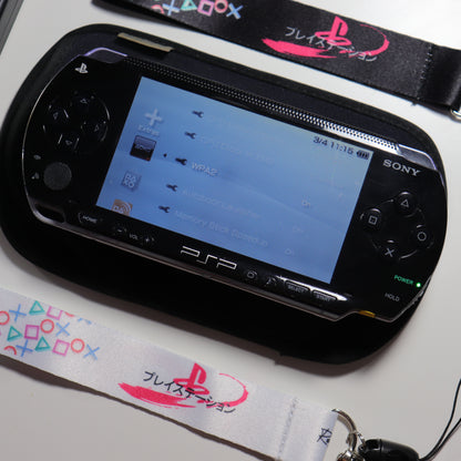Custom PSP Bundle – LED Sound-Activated Trigger Mod + Memory Card Adapter + Accessories 🎮🔥