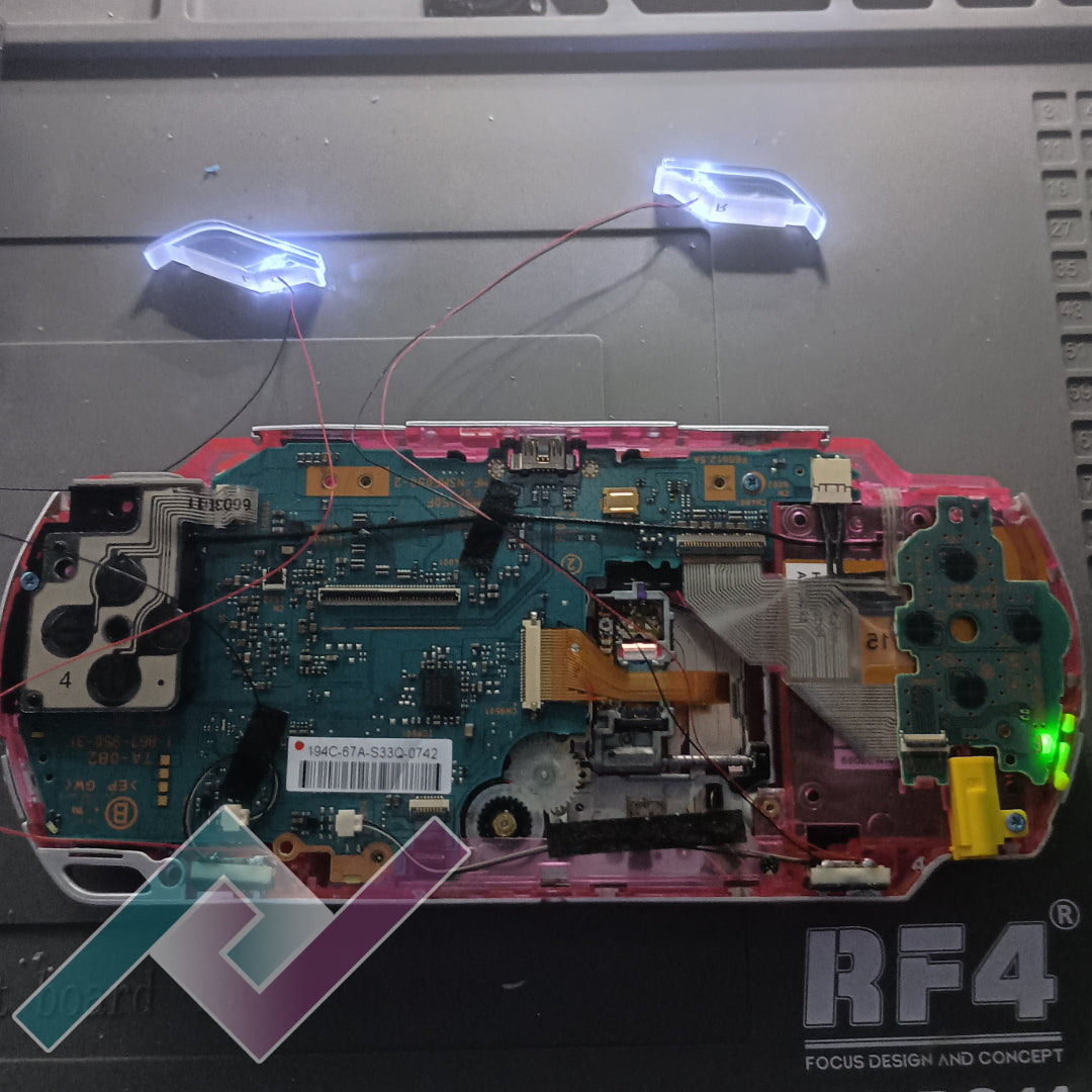 Custom PSP LED Trigger Mod Service – Sound Activated!