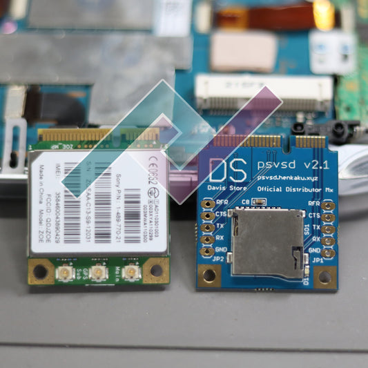 PSVSD Adapter Installation – PS Vita 3G Model Only