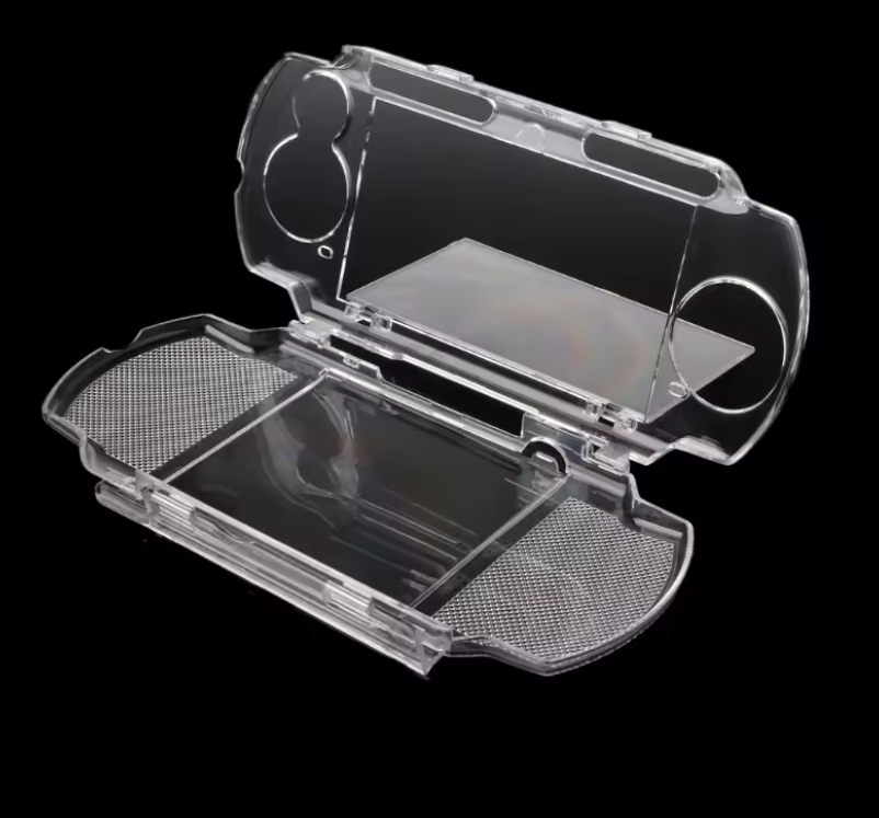 PSP 2000 / 3000 Protective Case Cover – Clear Hard Shell With Grip ...