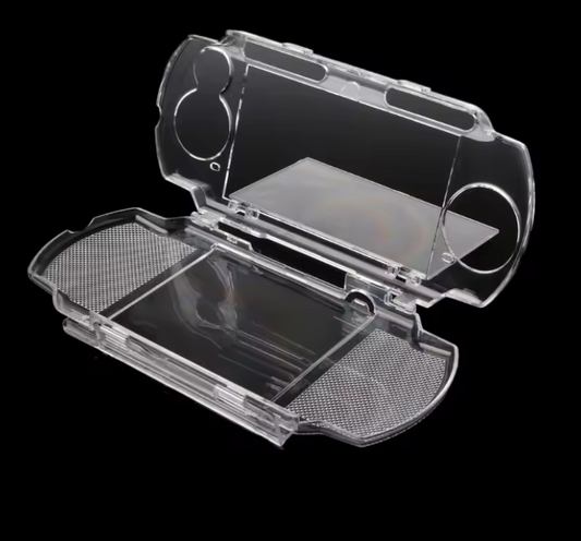 PSP 2000 / 3000 Protective Case Cover – Clear Hard Shell With Grip