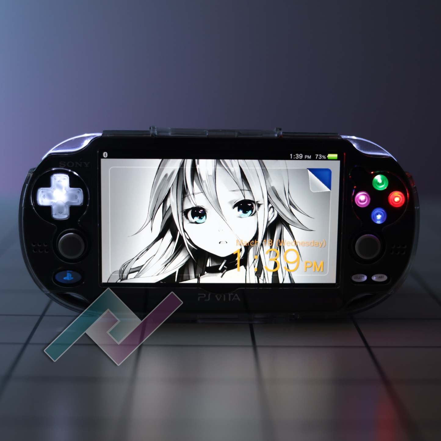 PS Vita 1000 Custom LED Button Mod – Mail‑In Service