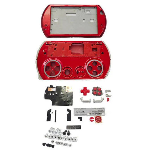PSP Go Complete Replacement Red Shell